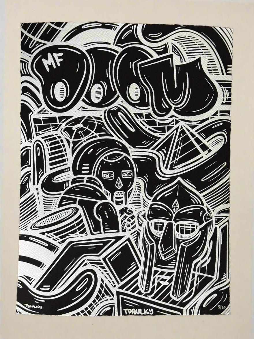 “REMEMBER DOOM”- B&W GICLEE