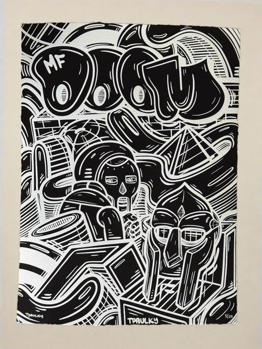 “REMEMBER DOOM”- B&W GICLEE